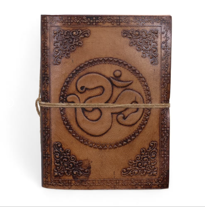 Cadernos sortidos de estilo esotérico em pele (6 x 4,5") - Vitrine