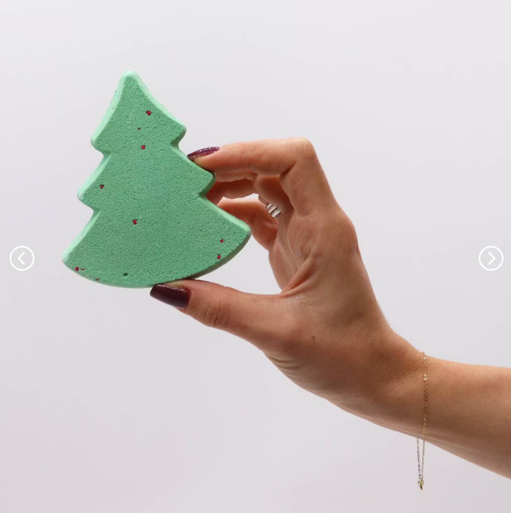 1x Pack de Regalo de Bombas de Baño Navideñas de Noche de Paz