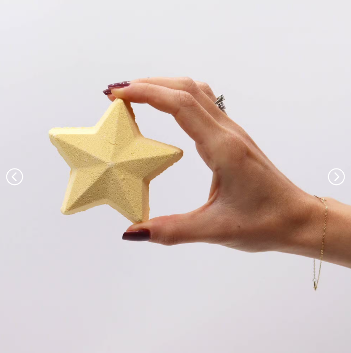 1x Pack de regalo de Bombas de Baño navideñas - Sigue la Estrella