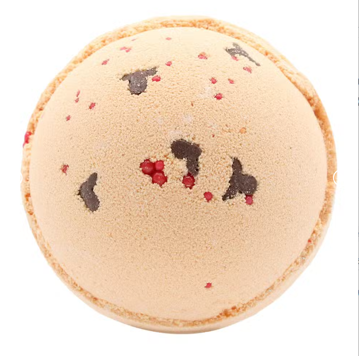 1x Bomba de baño de Reno y Nariz Roja - Toffee y Caramelo