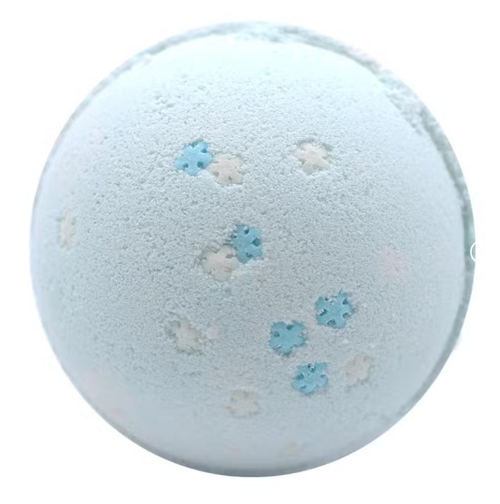 1x Bomba de baño de copo de nieve - Arándanos