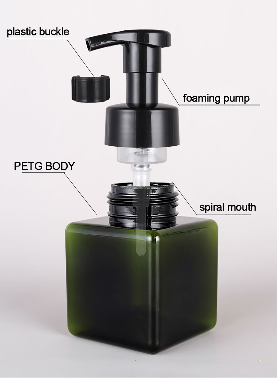 Garrafa dispensadora de espuma para agachamento reutilizável - 250 ml