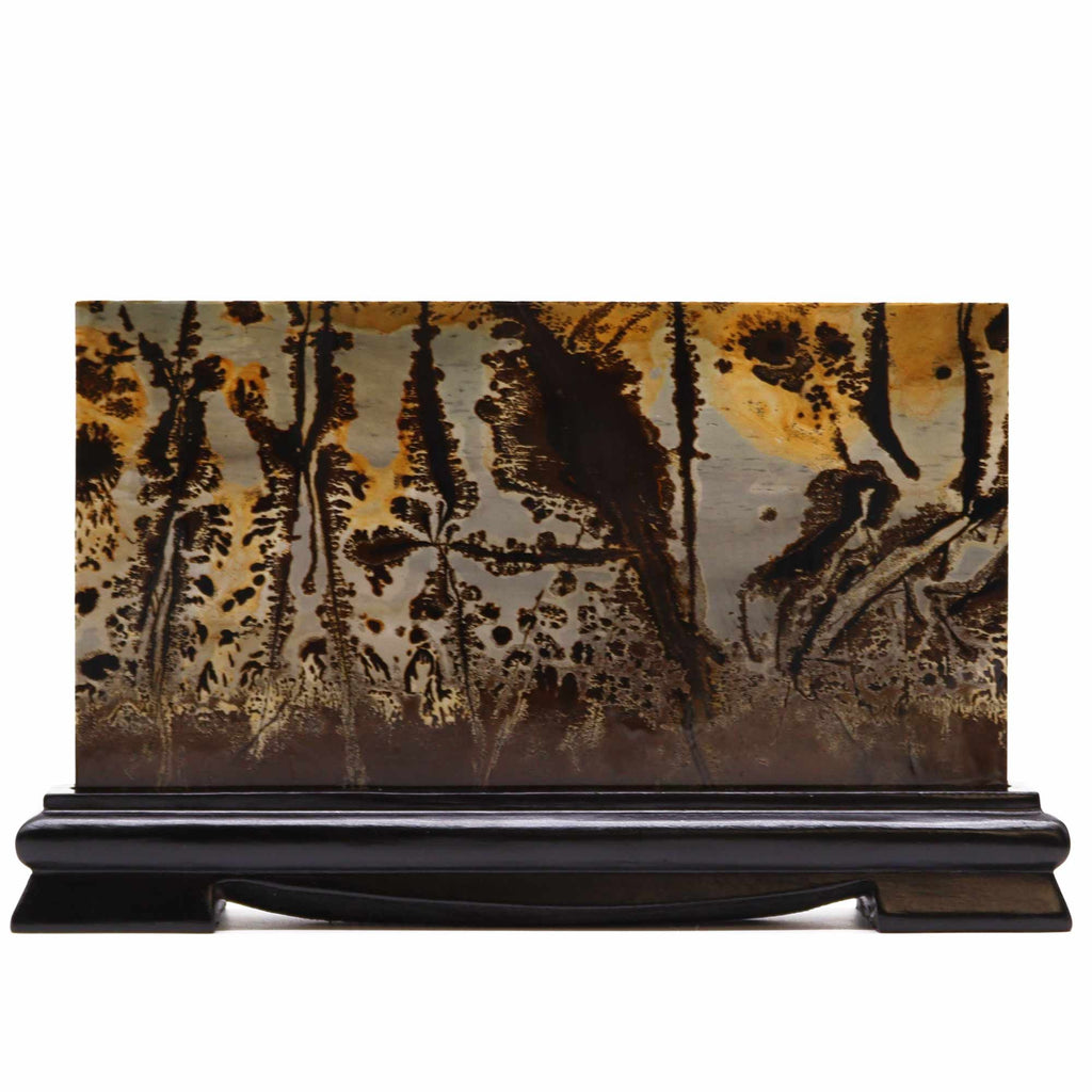 Pedras de imagem Guohua - Paisagem grande - 150x250 mm (aprox. 800 g)