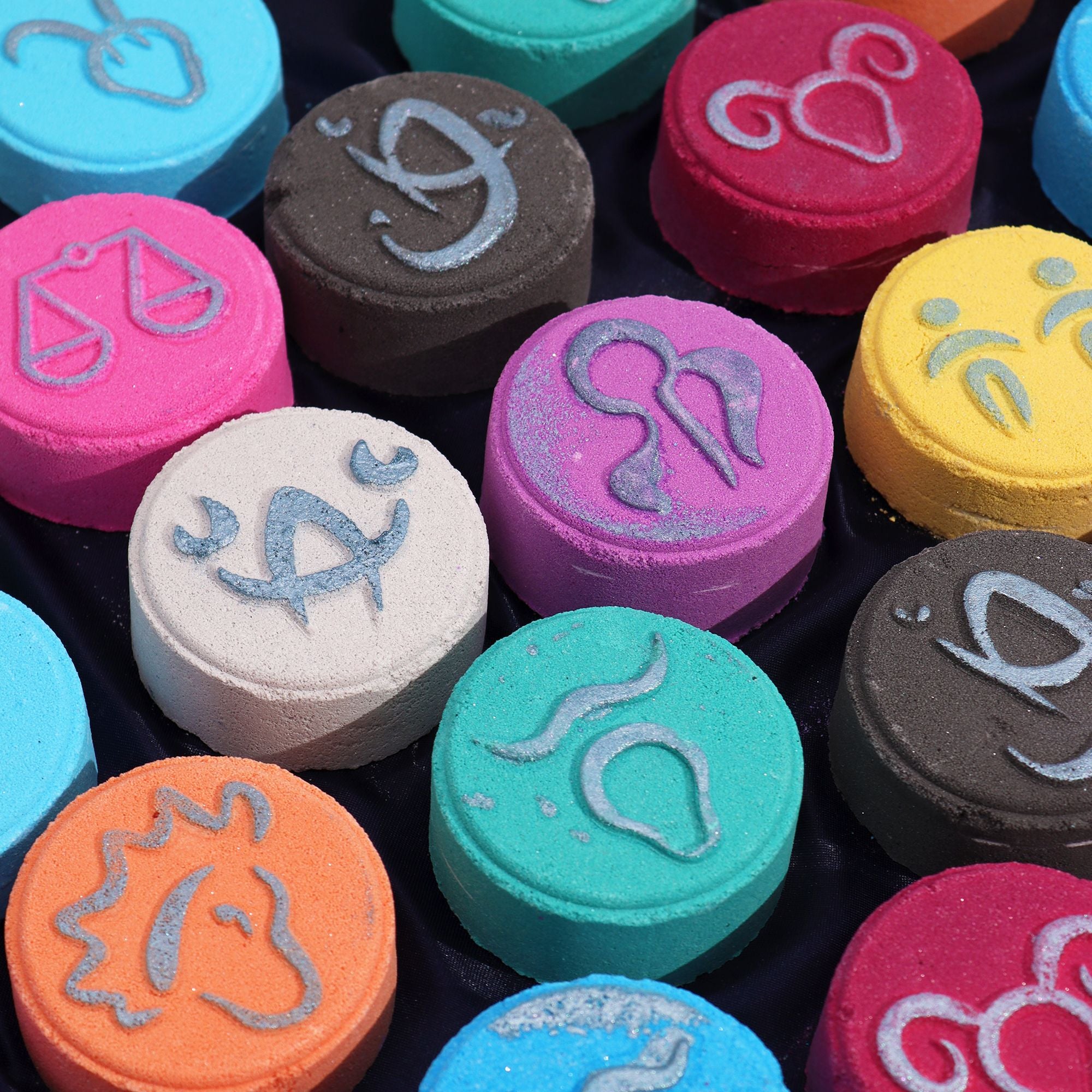 1x Set de Bombas de Baño del Horóscopo - Acuario