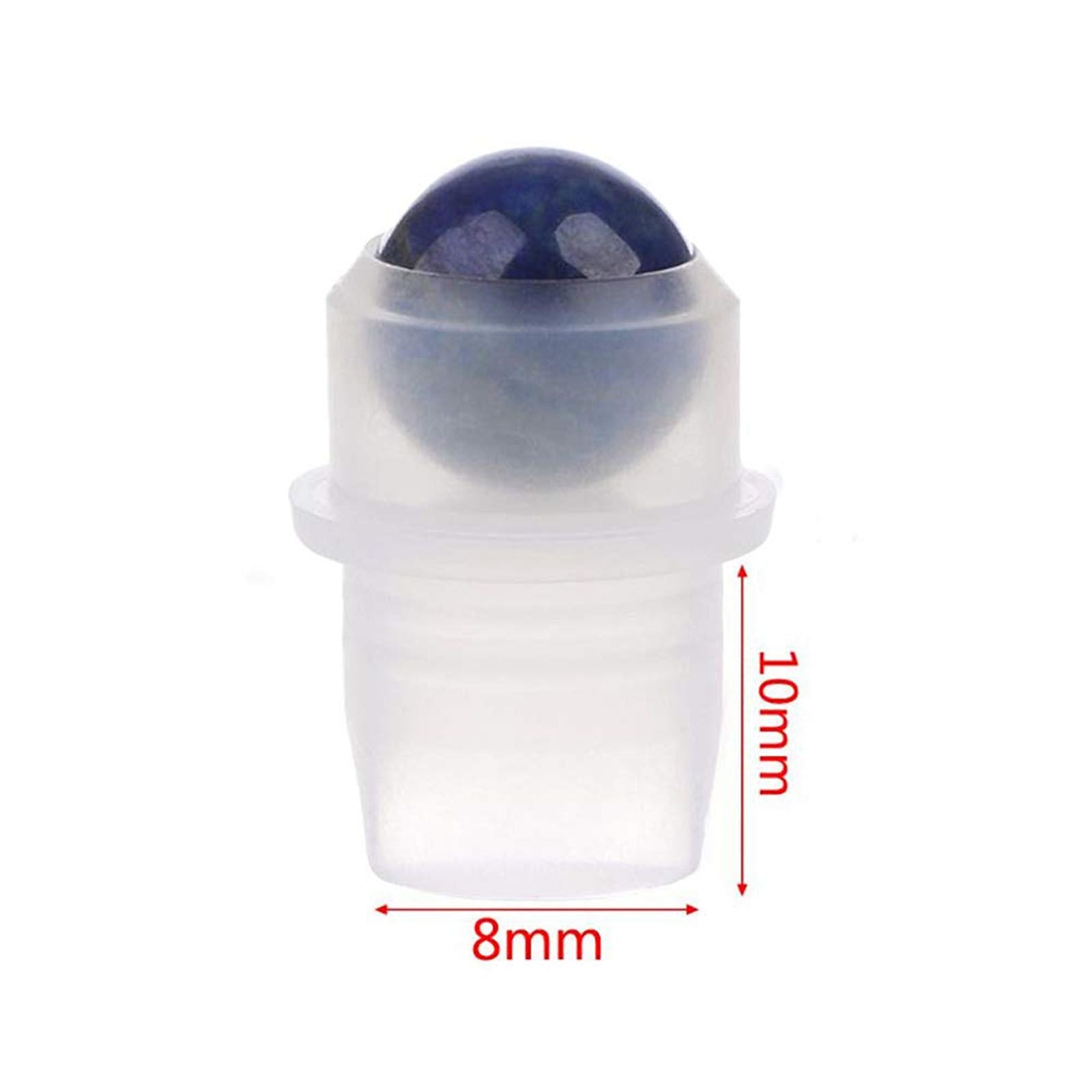 Punta de rodillo de piedras preciosas para botella de 5 ml - Sodalita
