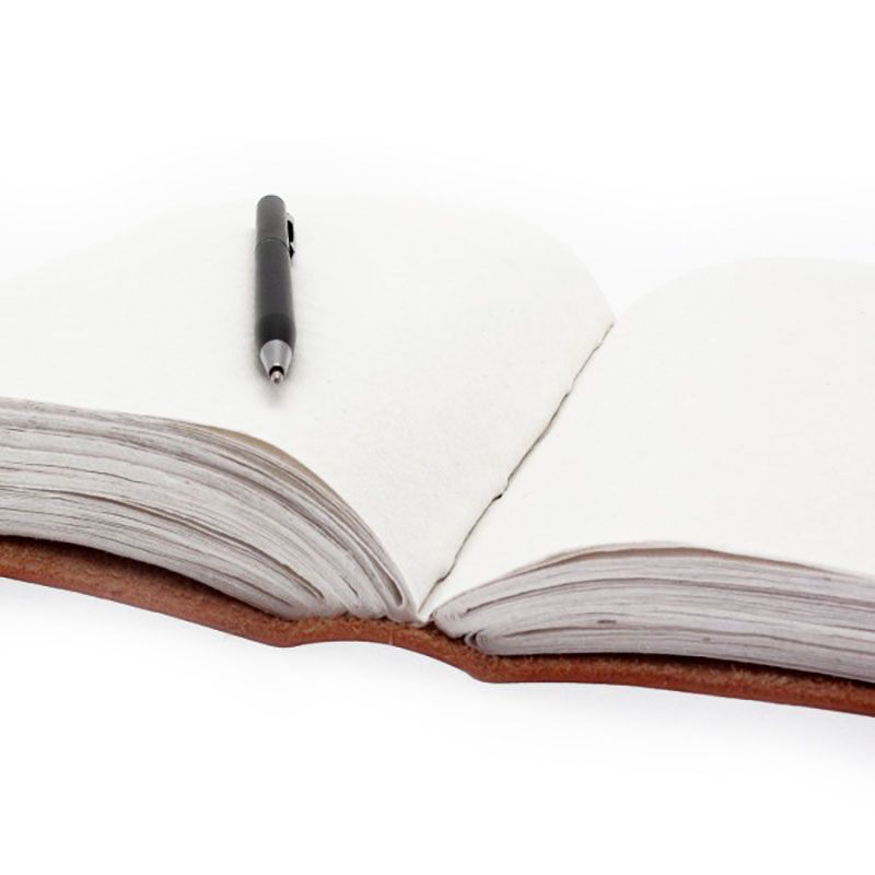 Grande Livro de Couro dos 7 Chakras - 10x13