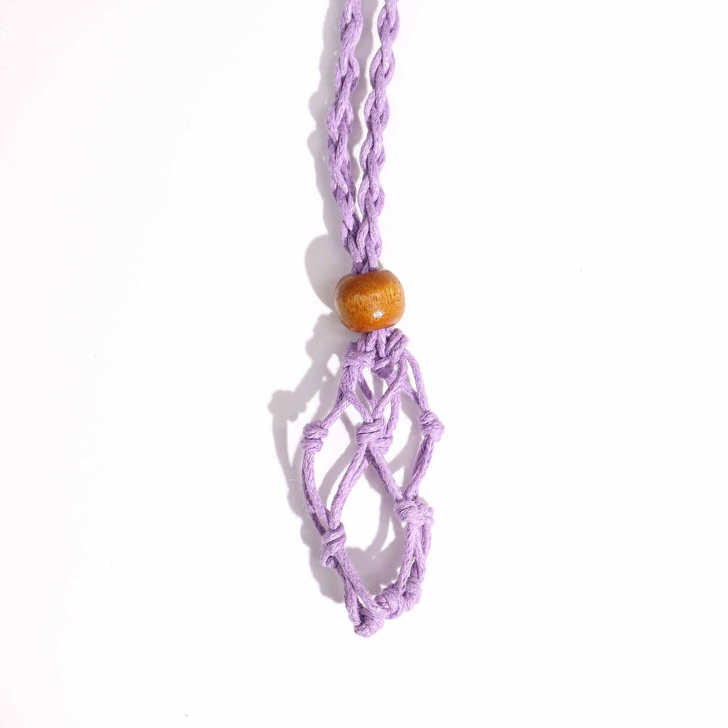 1x Cordones para Collar de Piedras Preciosas 45 cm - Purpura