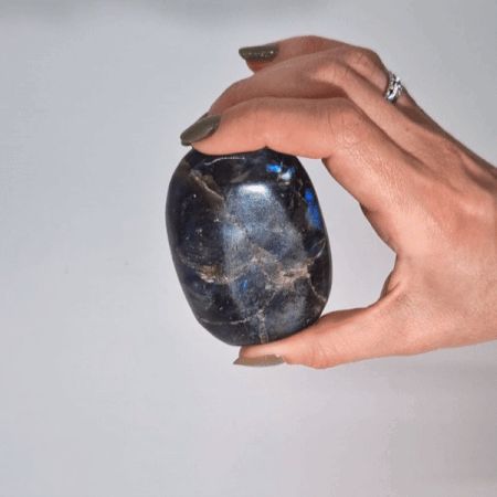 Pedras de Labradorite de Madagáscar - Grave (aprox. 80-168g 40-60mm)