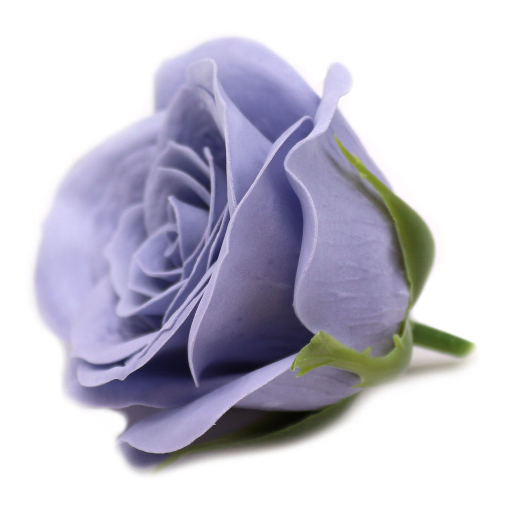 Flor de Sabonete Artesanal - Rosa Vintage - Azul