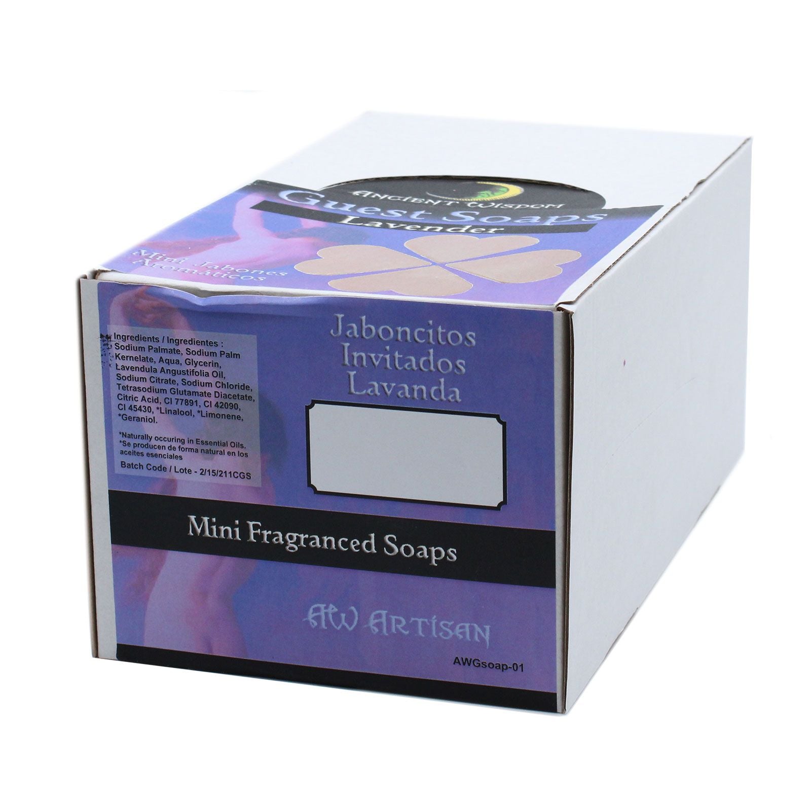 10x Jaboncitos Invitados Lavanda