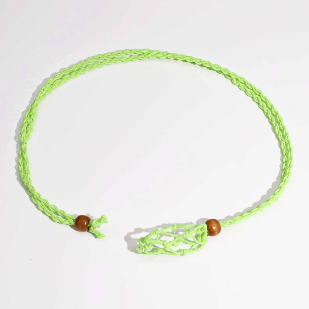 1x Cordones para Collar de Piedras Preciosas 45 cm - Verde