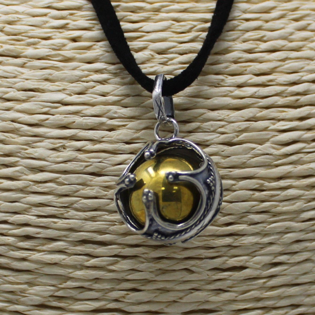 Anjo Sino de Prata - Prosperidade - 16 mm