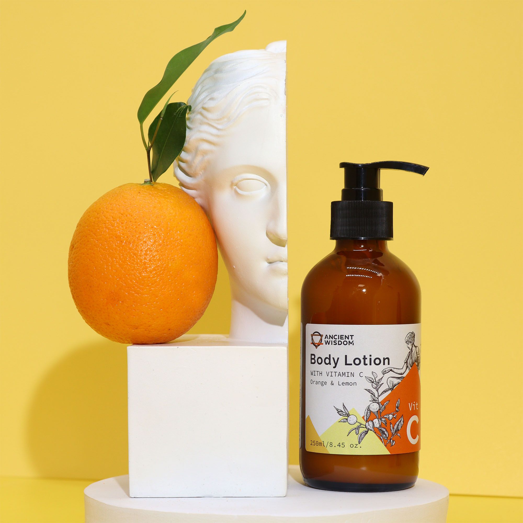 Loção Corporal com Vitamina C - Laranja e Limão