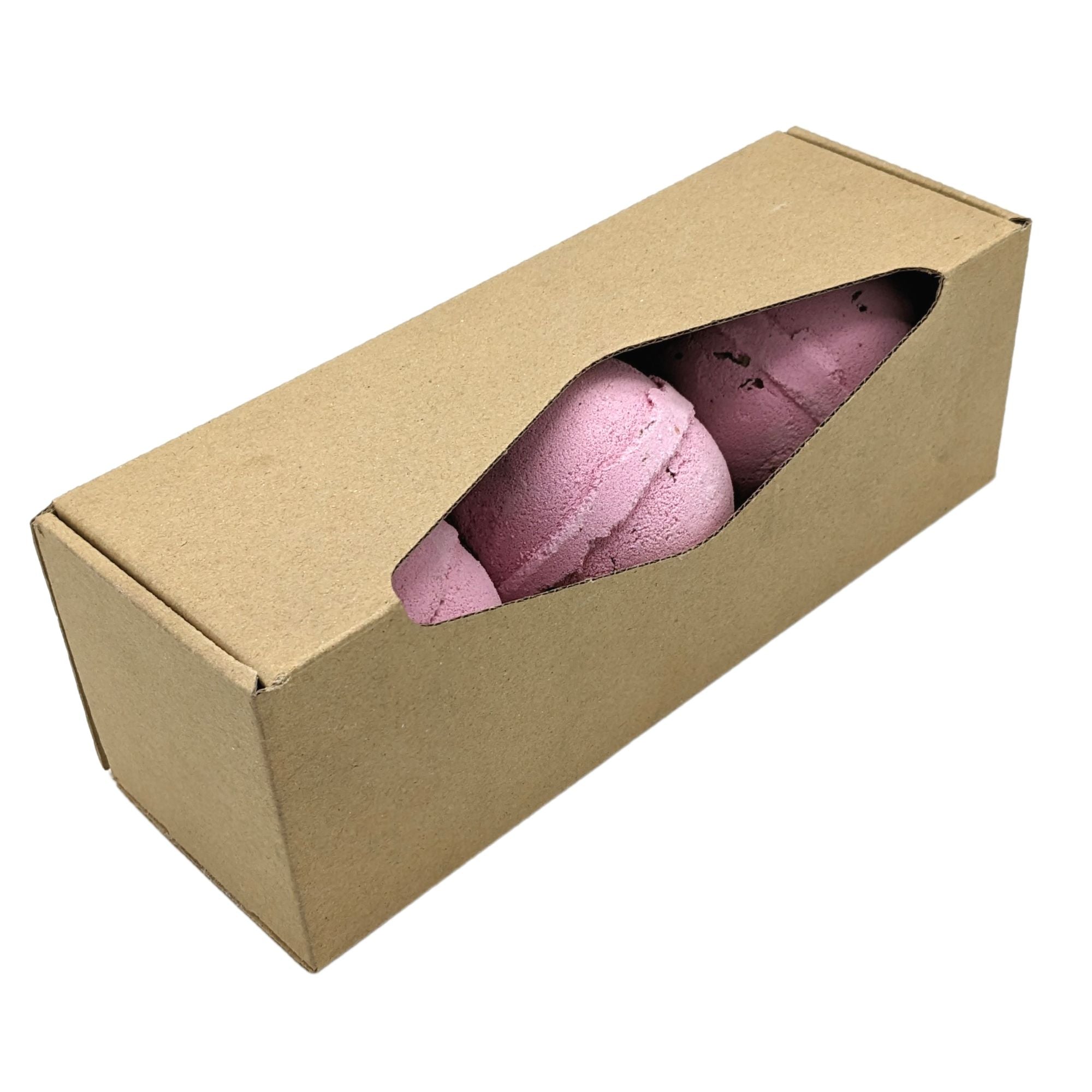 Bomba de banho de rosas e pétalas