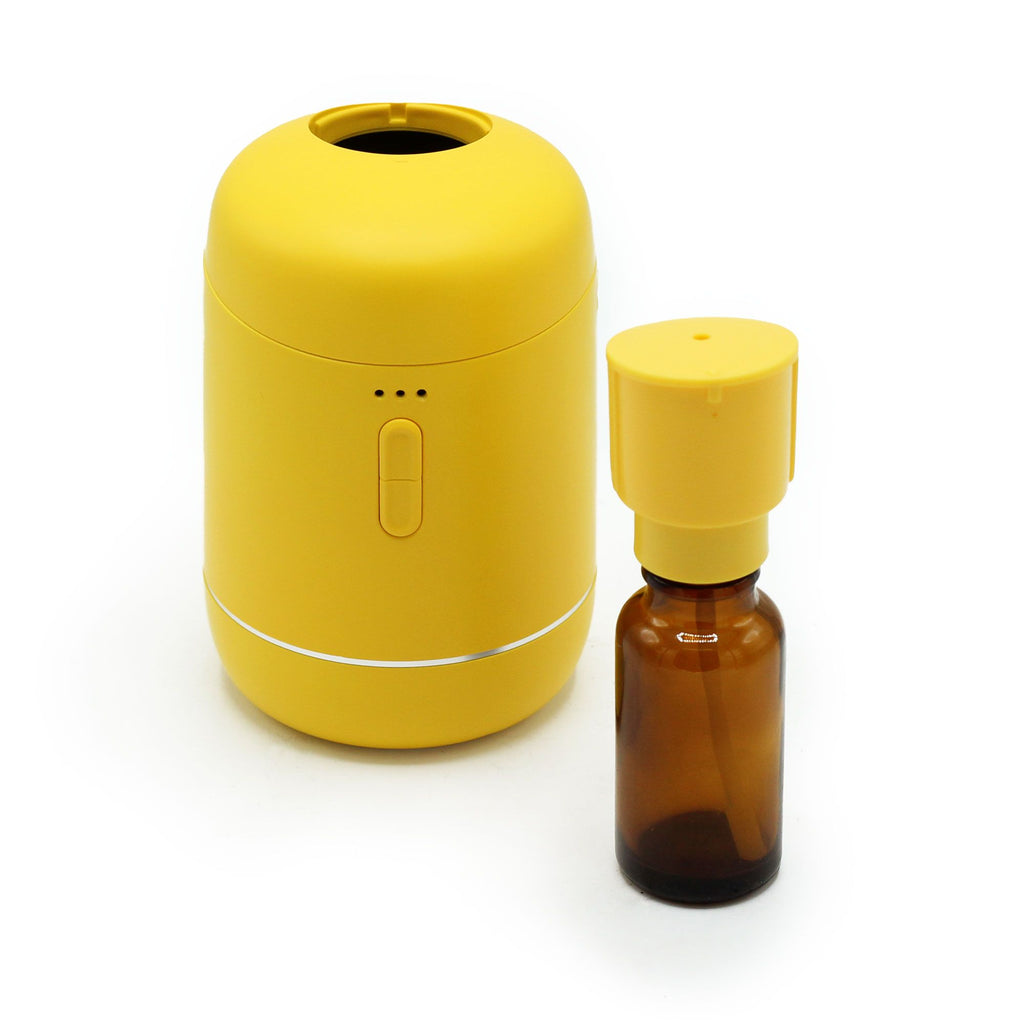 Nebulizador simple de aceite sin agua - USB a C - Amarillo