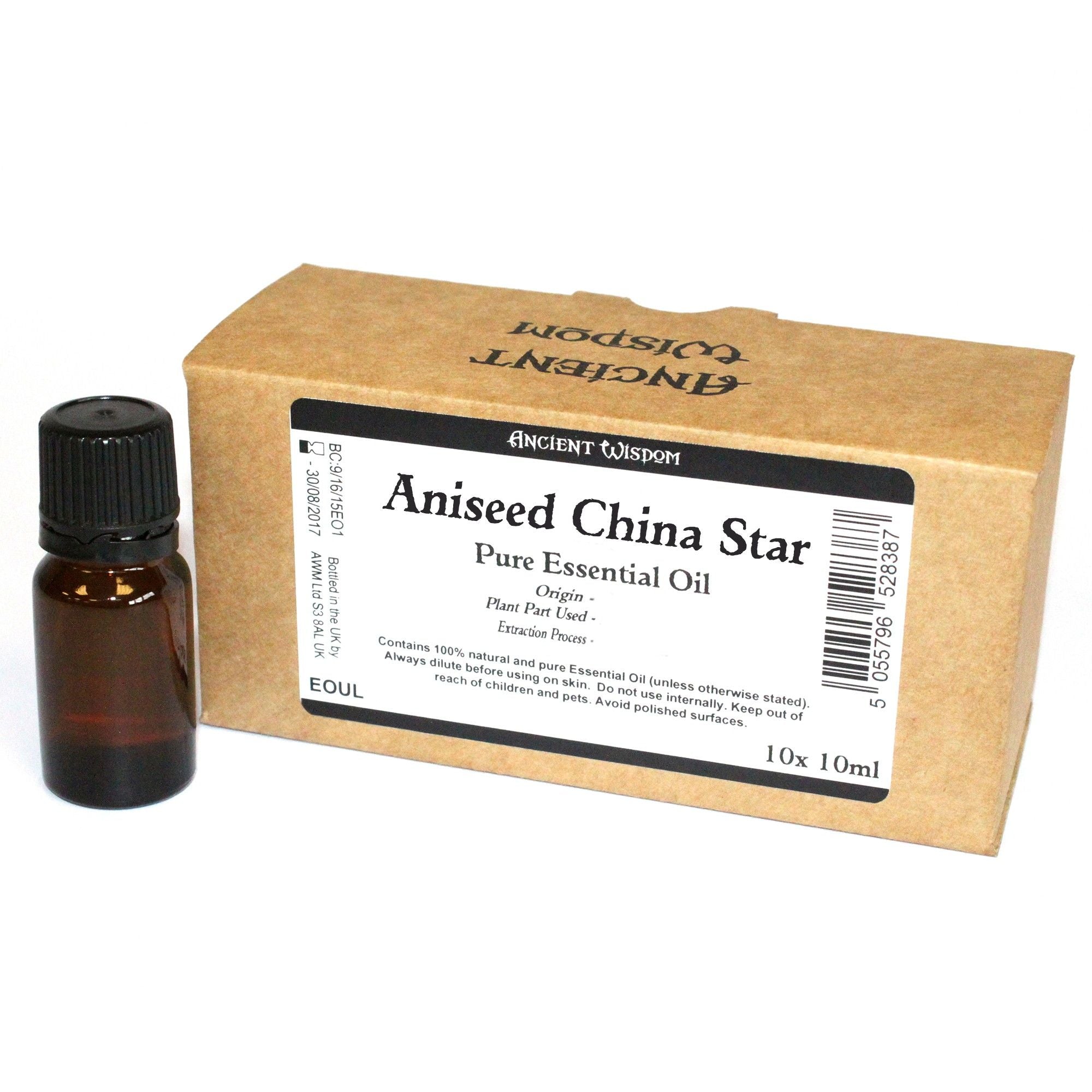 1x 10ml Aceite Esencial de Anís Estrellado (Sin Etiqueta)