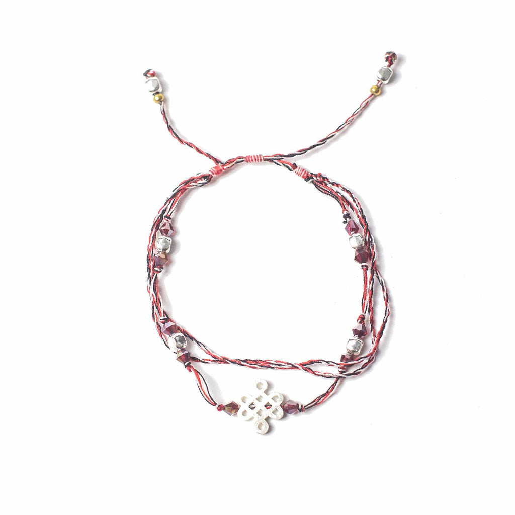 Pulseira de Corda do Templo - Viagem da Vida