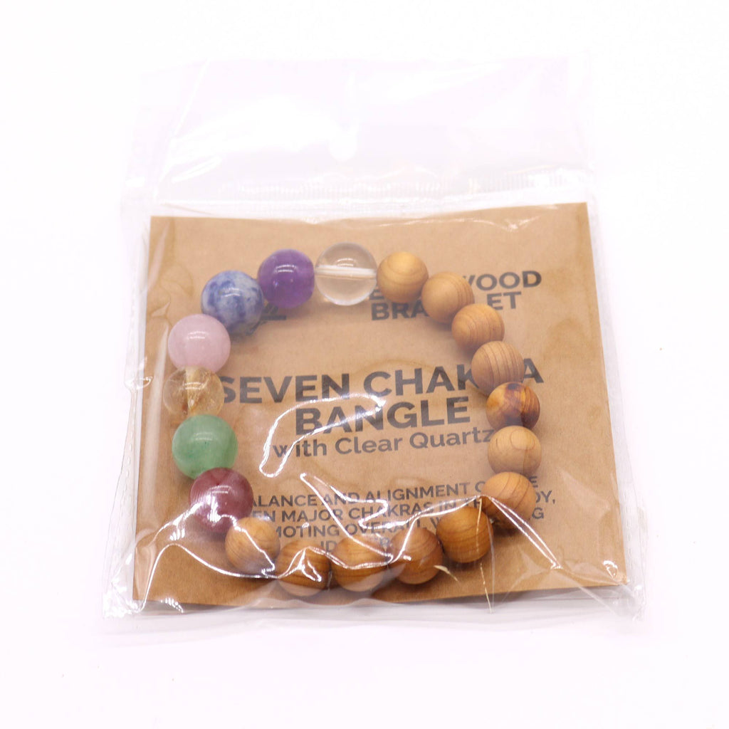 Pulseira Cedro - 7 chakras