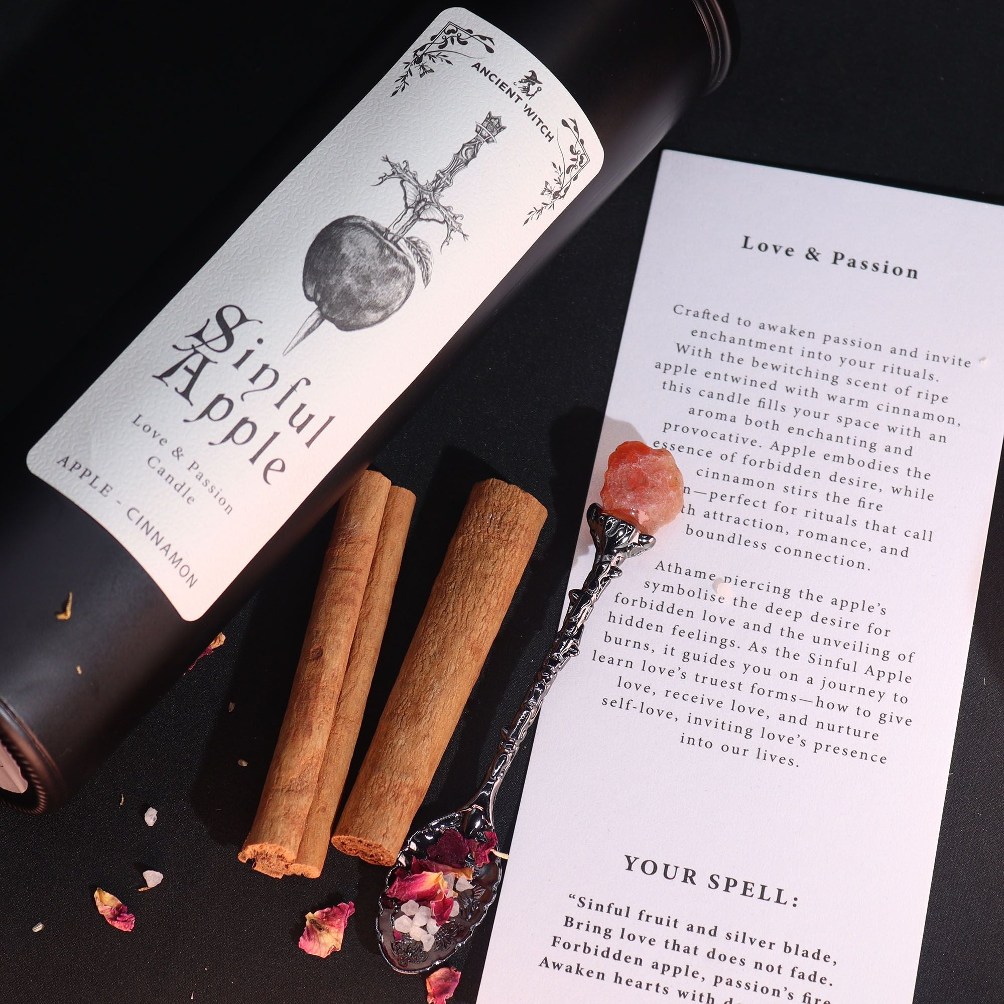 Velas Purificadoras de Bruxas Antigas - Maçã Pecaminosa