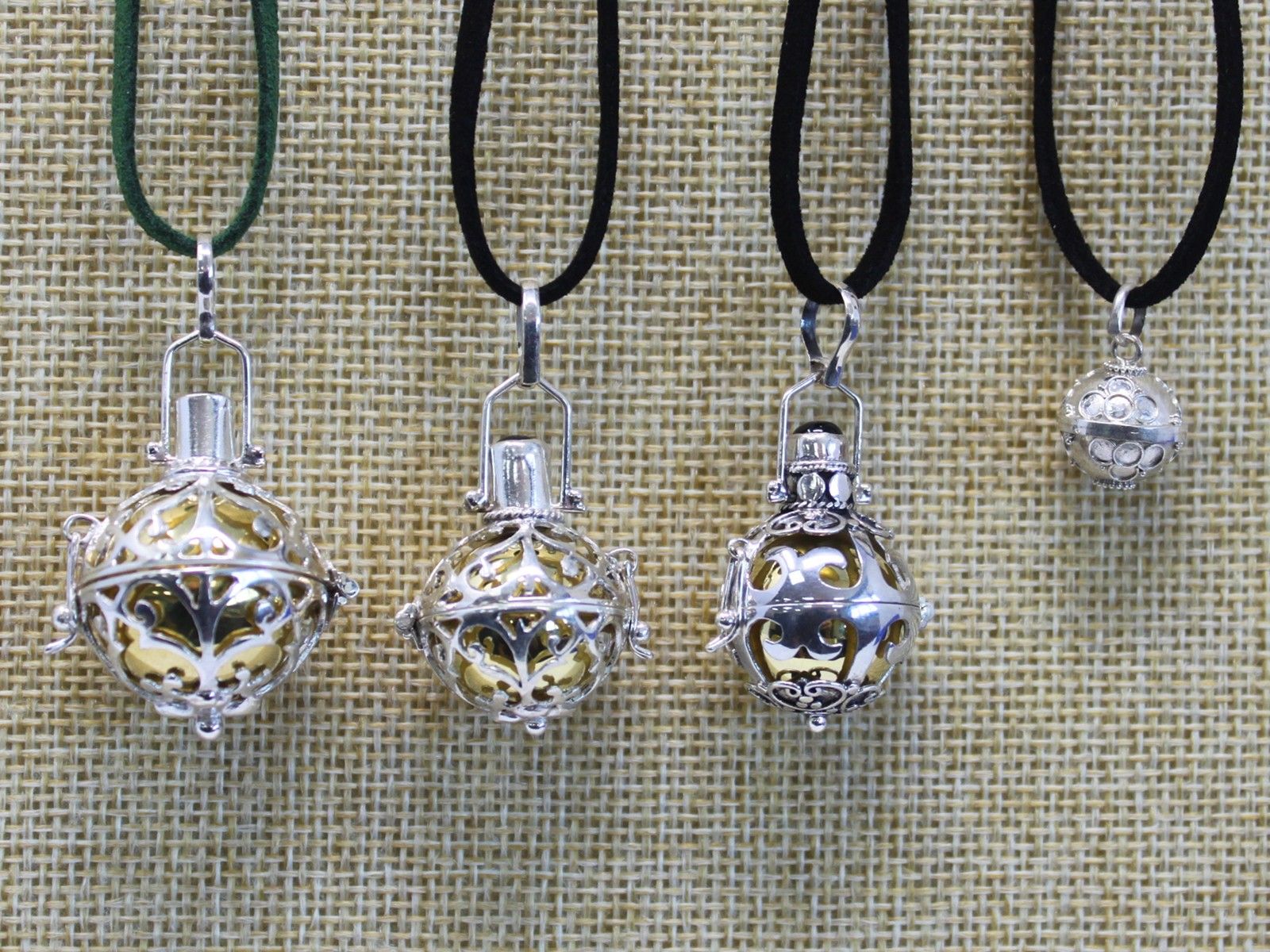 Campana Ángel Plateado - Curación - 23mm