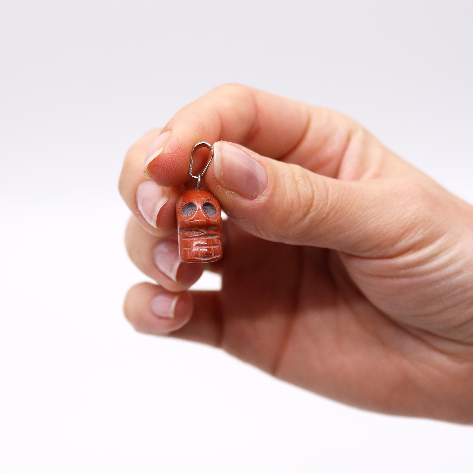 12x Colgantes Mini Calaveras - 20x15mm