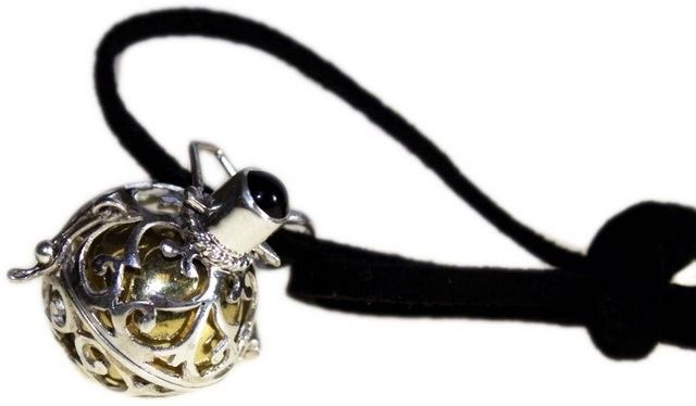 Anjo de Sino de Prata - Noite - 18mm