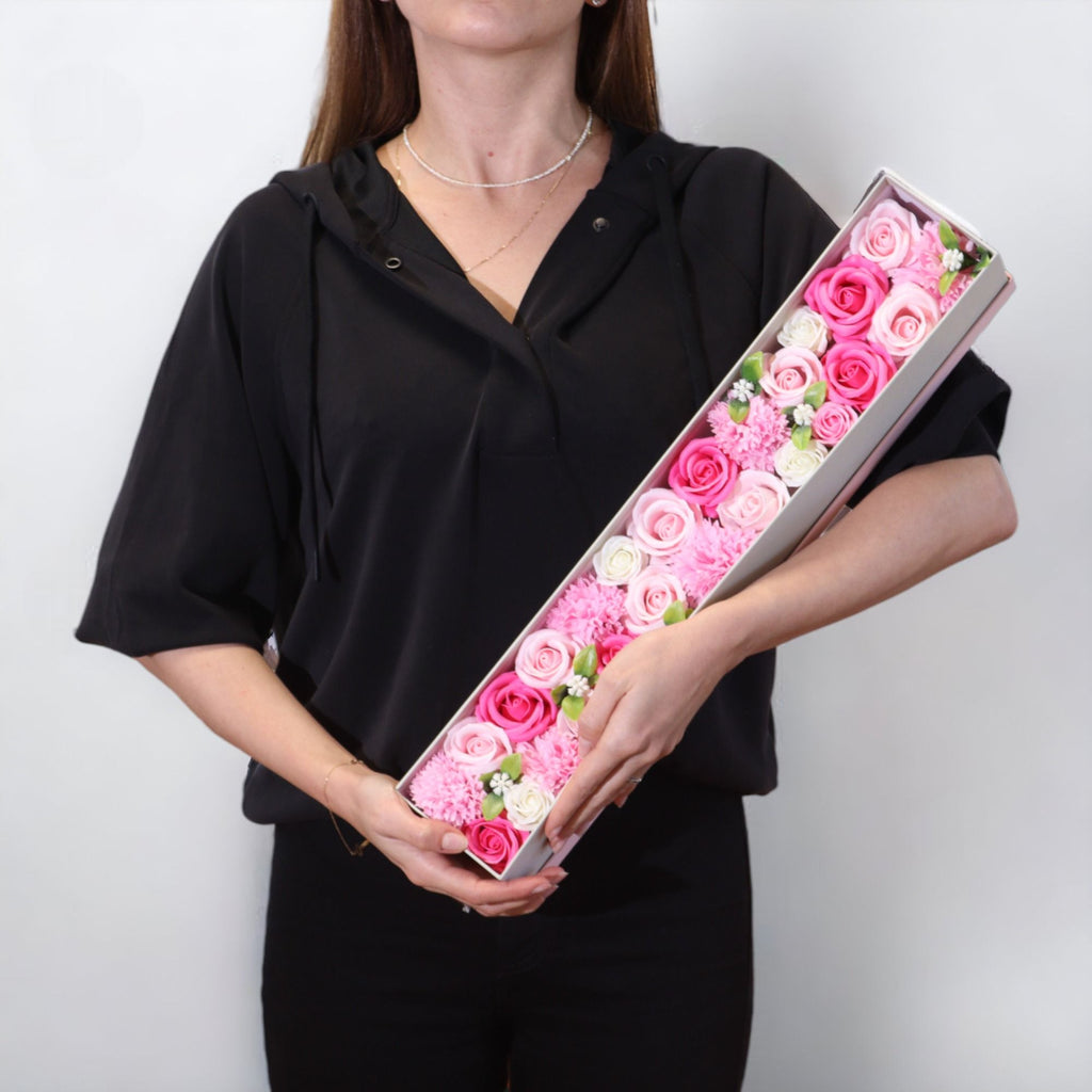 Caixa Extra Longa - Baby Blessings - Rosas