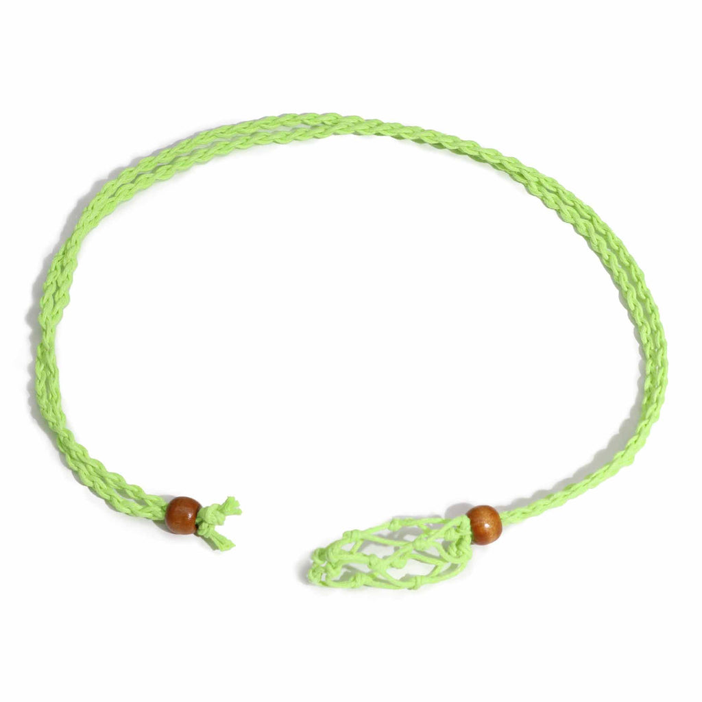 1x Cordones para Collar de Piedras Preciosas 45 cm - Verde
