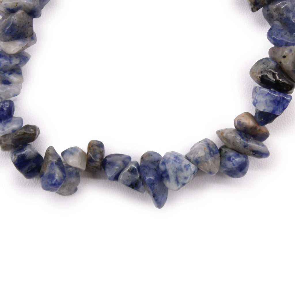 Pulseira Fragmentos de Pedras Preciosas - Sodalite