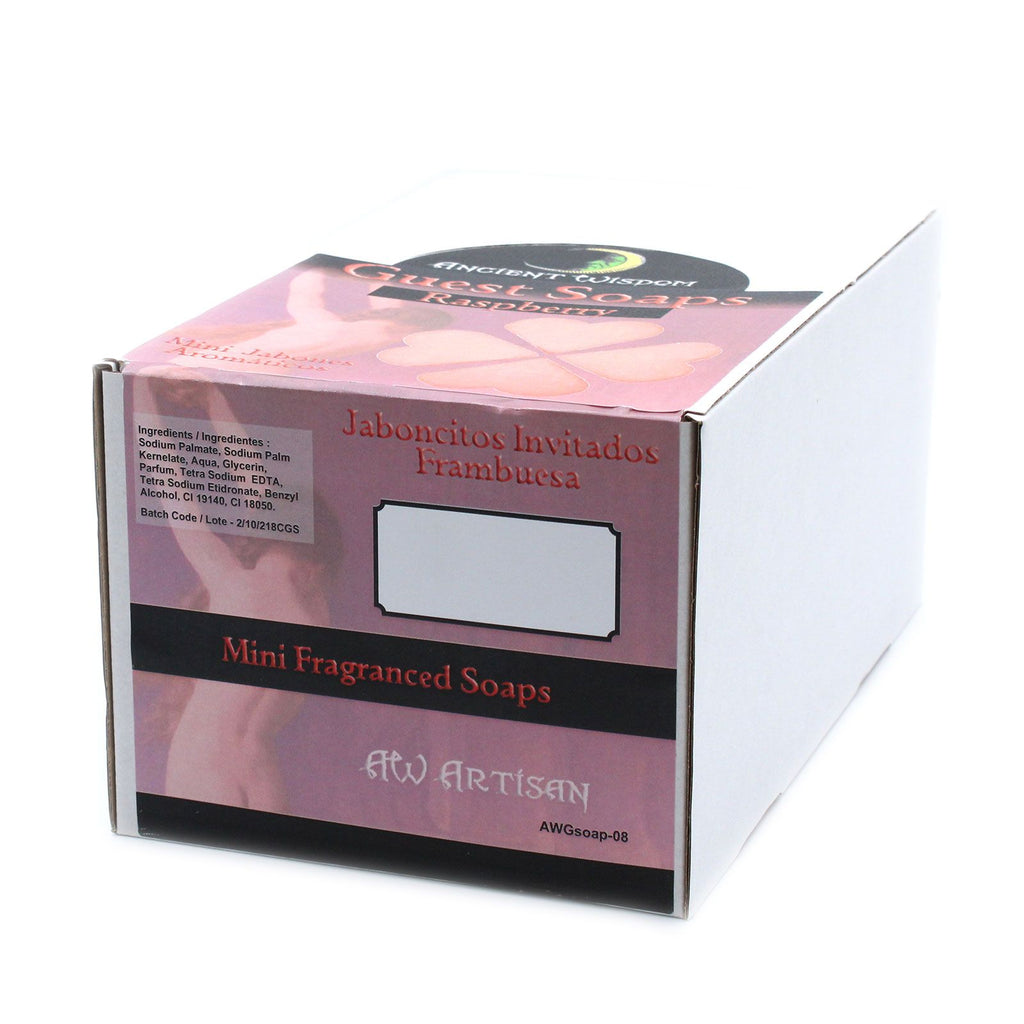 10x Jaboncitos Invitados Frambuesa