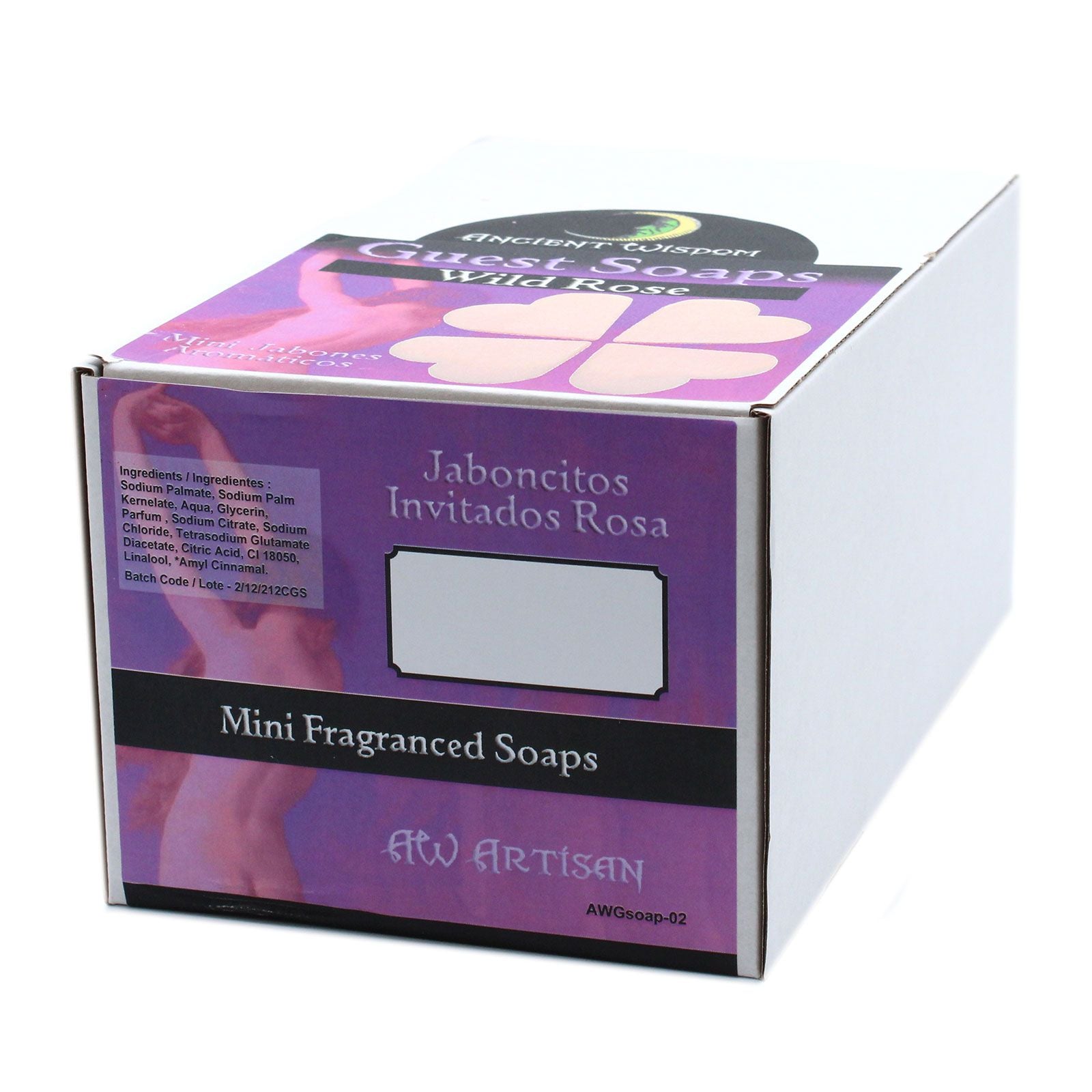 10x Jaboncitos Invitados Rosa