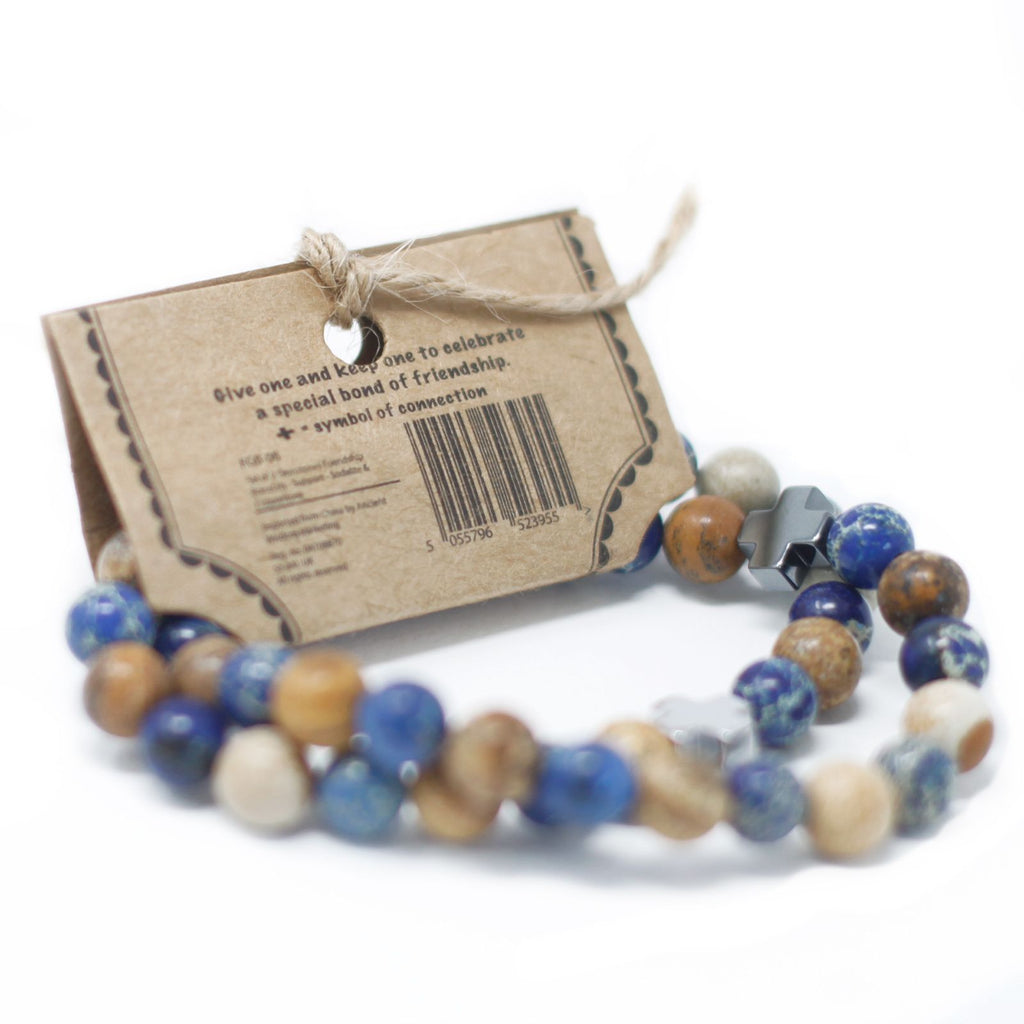 2 Pulseras con Piedras Preciosas - Lealtad