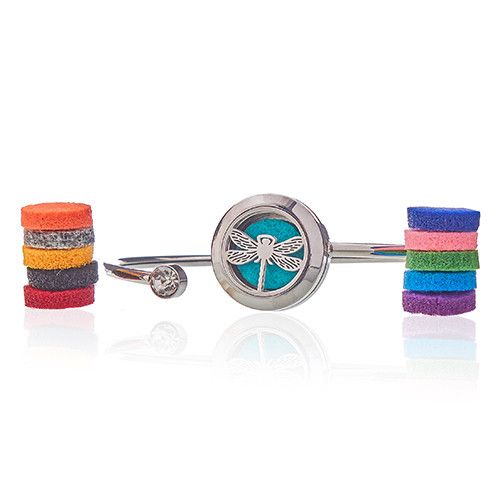 Pulsera de joyeria de Aromaterapia - Libélula - 20mm