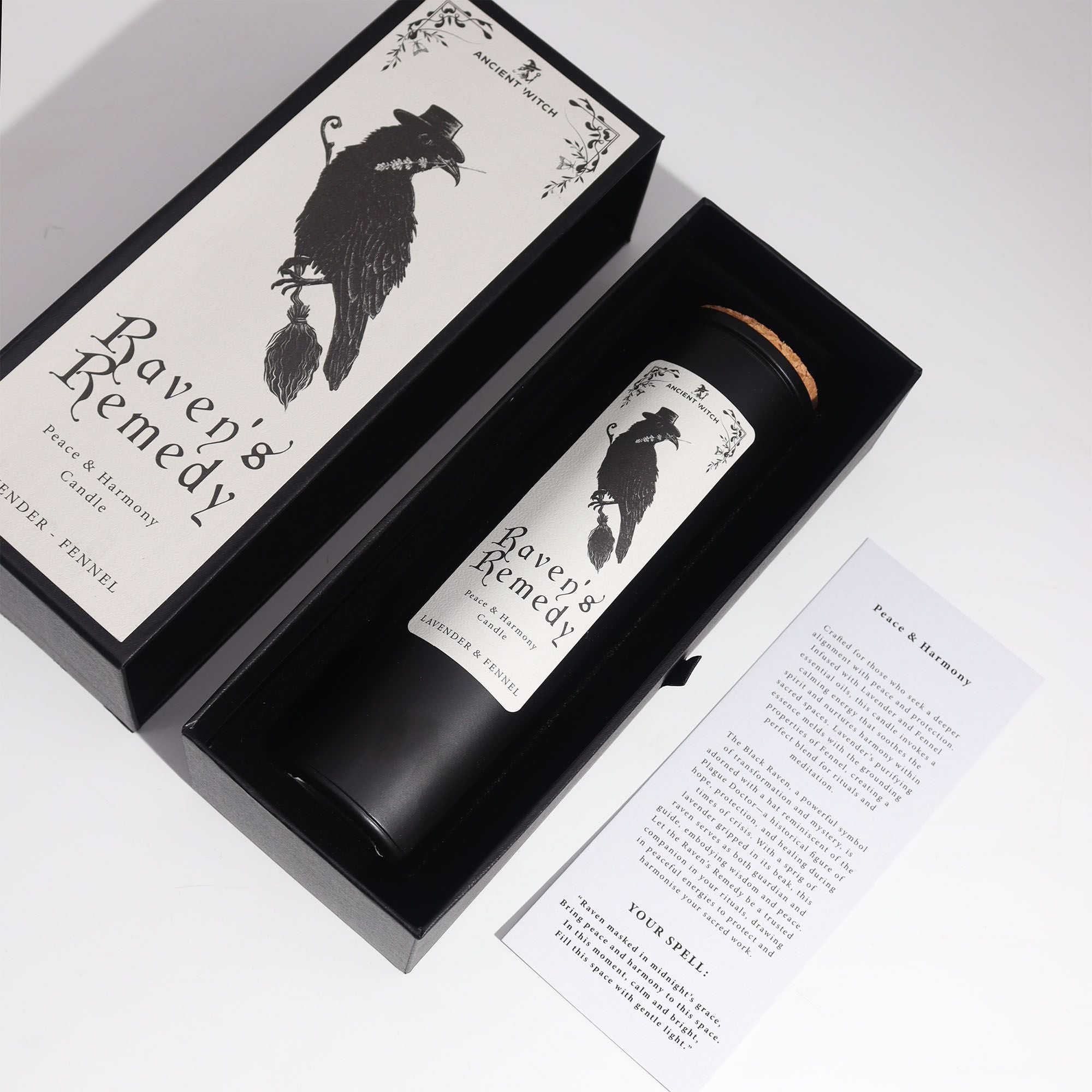 Velas Purificadoras de Bruxas Antigas - Remédio dos Corvos