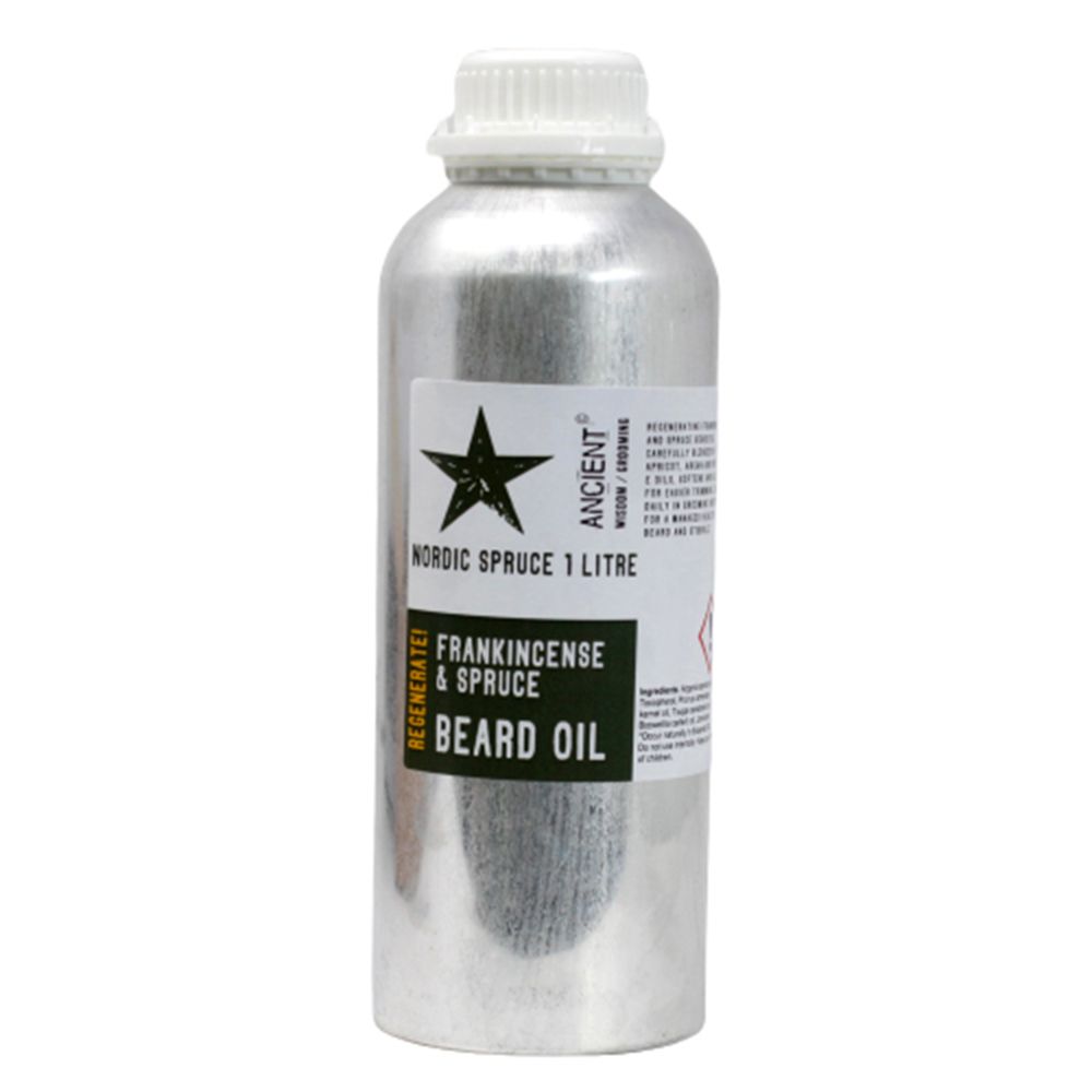 Óleo para barba de 1 litro - Abeto nórdico - Regenera!