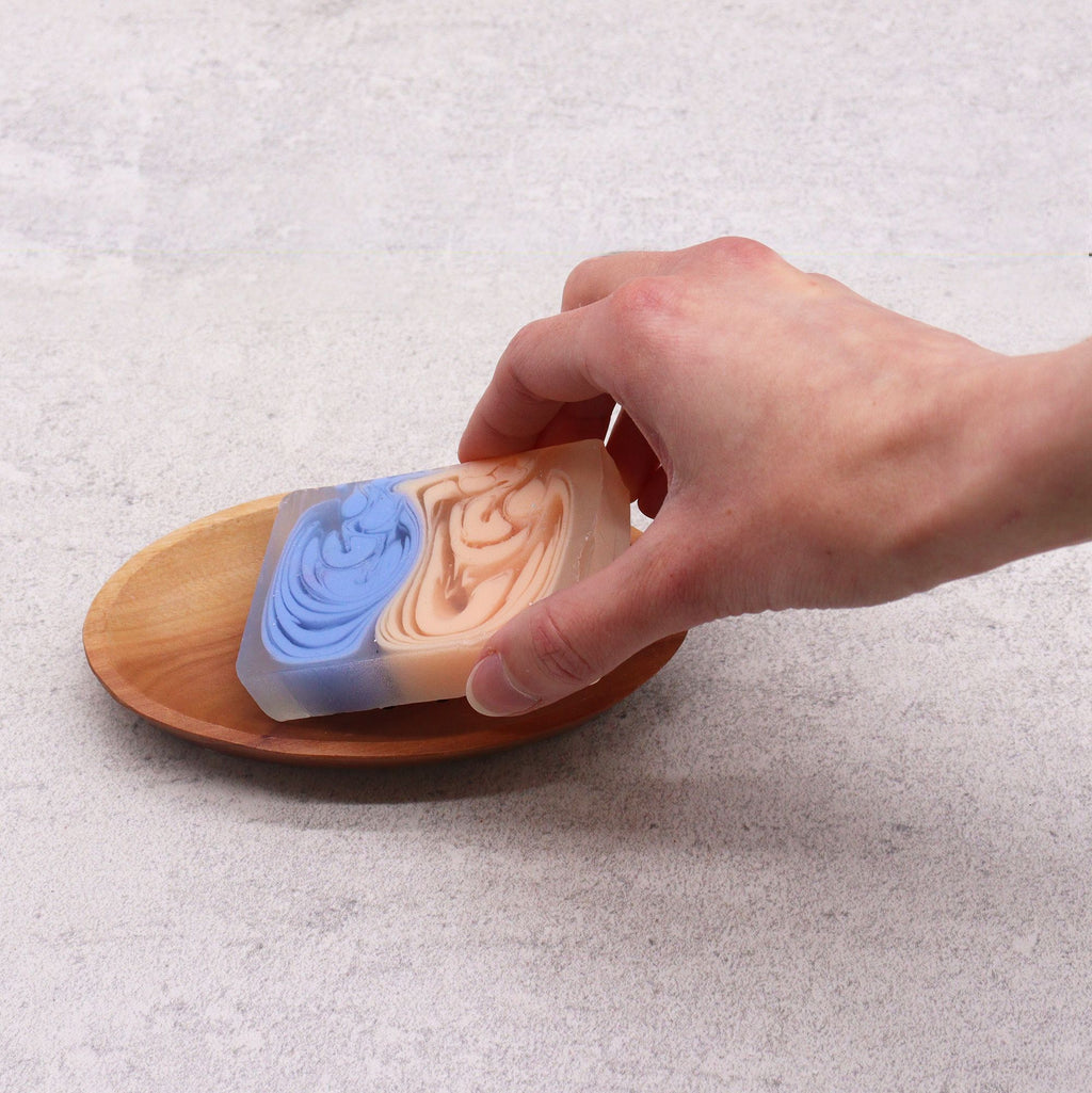 Saboneteira Clássica em Mogno - Oval