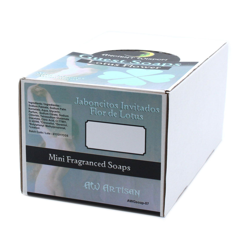10x Jaboncitos Invitados Flor de Loto