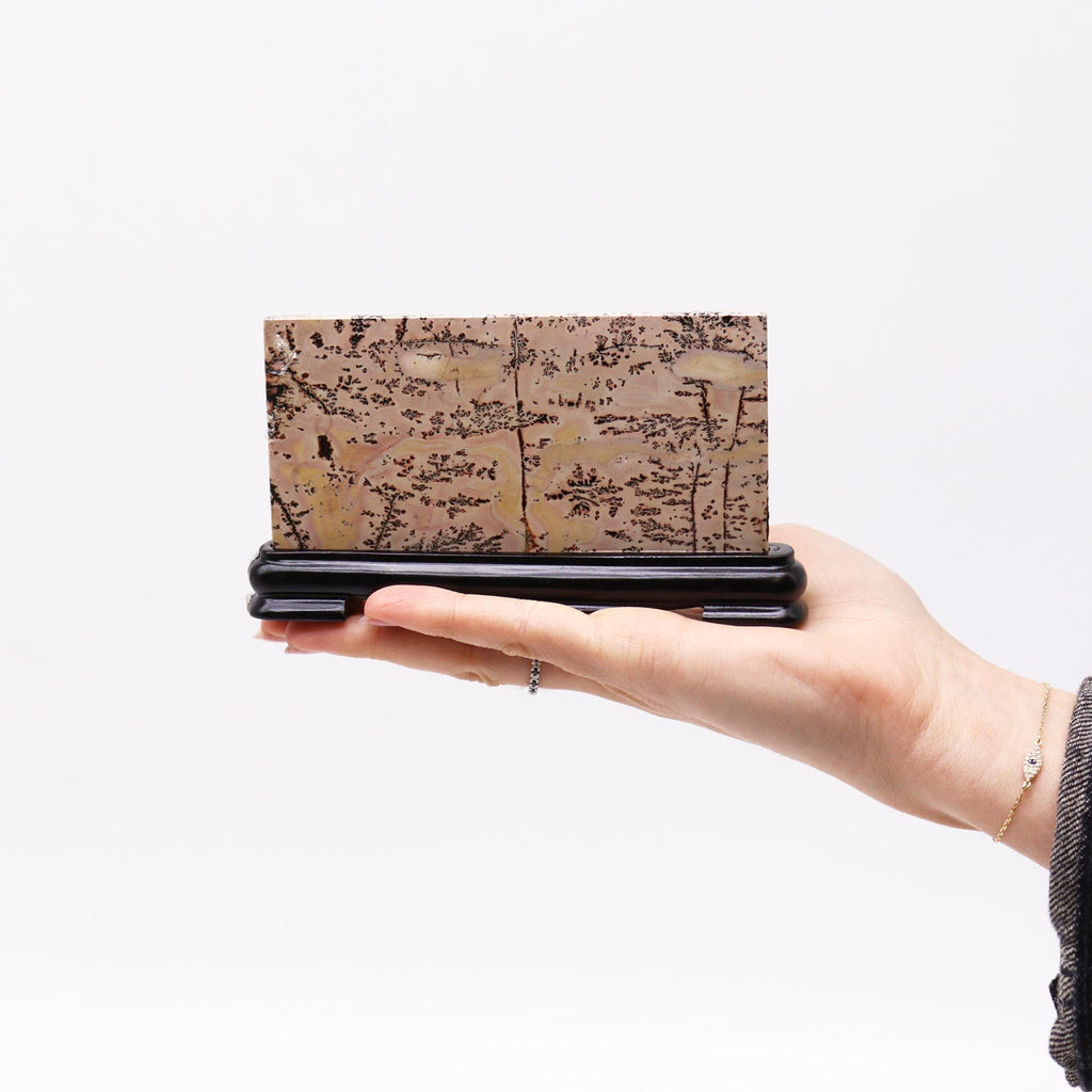 Pedras de imagem Guohua - Paisagem - 140x80 mm (aprox. 100 g)