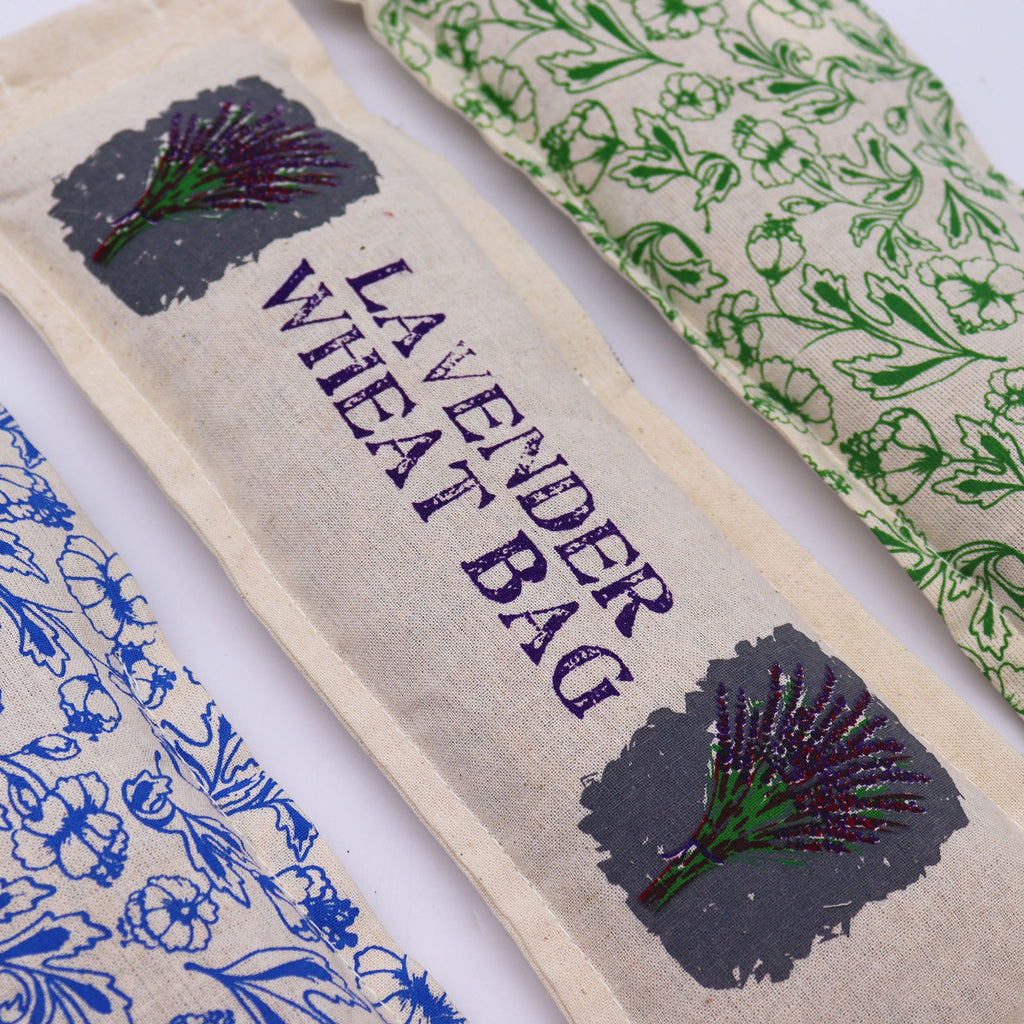 Bolsas de Trigo de Algodón Natural - Lavanda