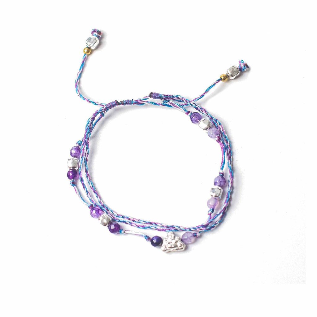 Pulseira de Cordão Temple - Proteção e Fortuna