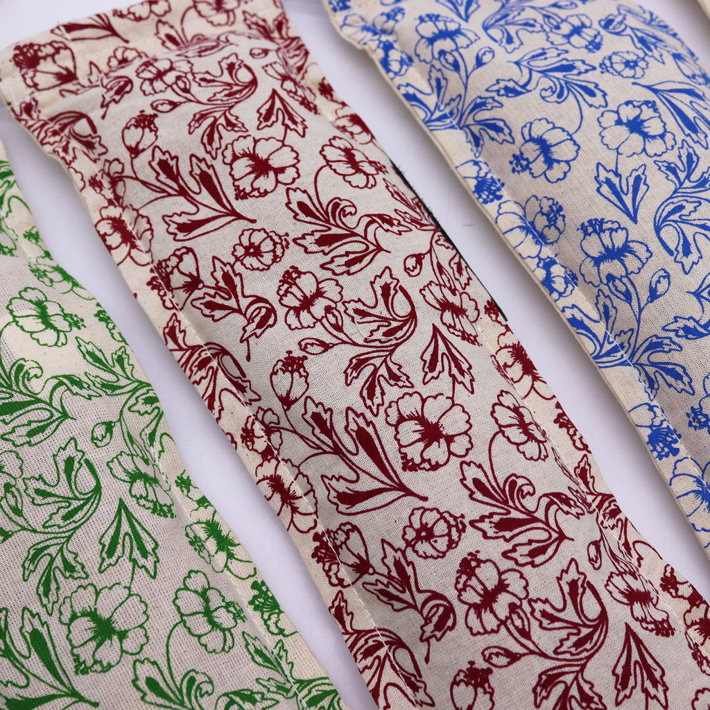 Bolsas de trigo de algodón natural - Purpura