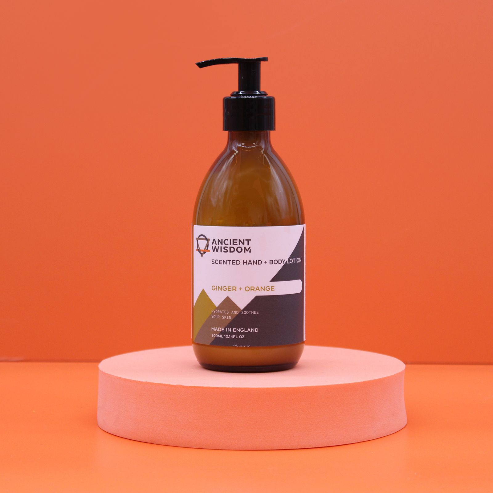 Loção corporal - gengibre e laranja 300ml