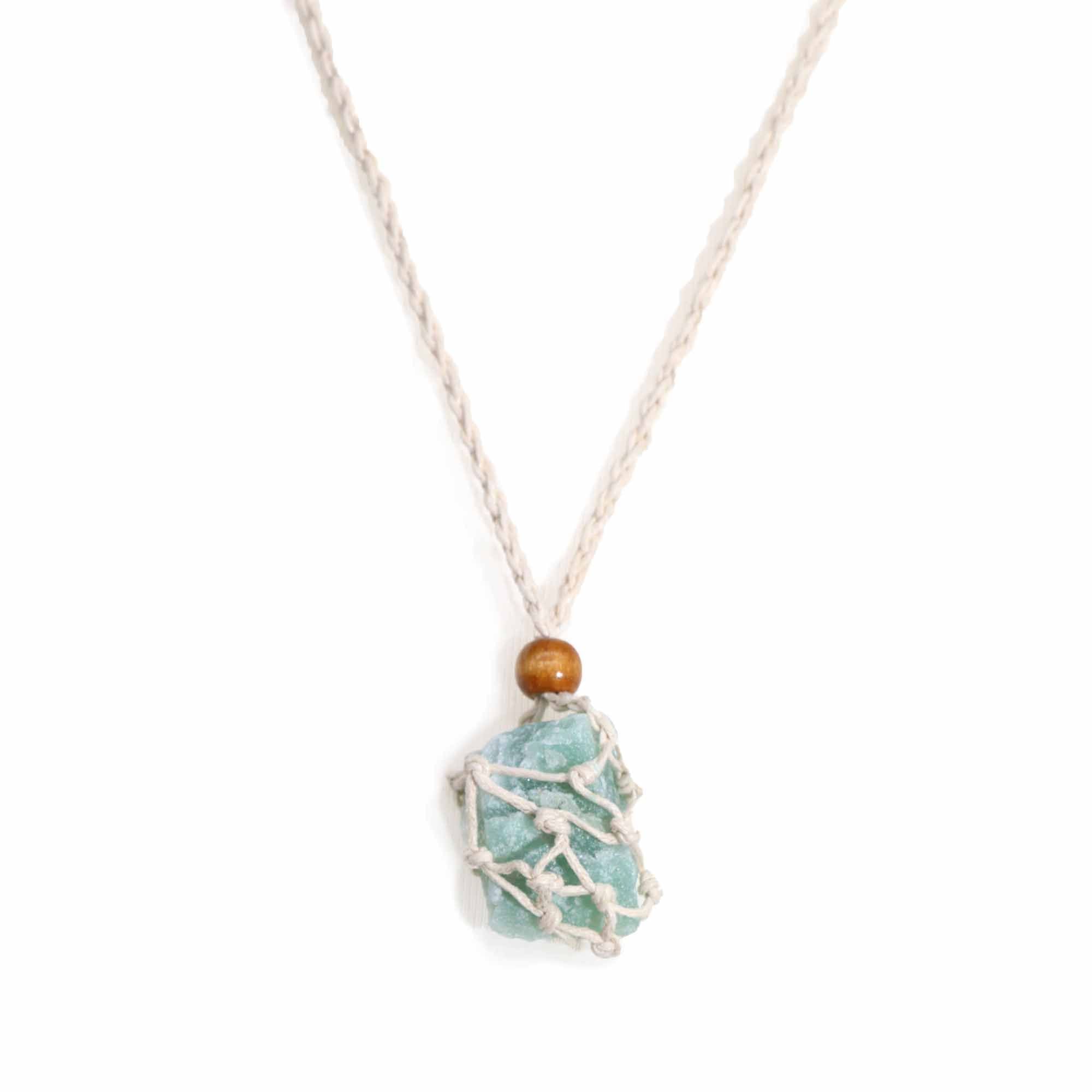 Cordões de Colar com Pedras Preciosas 45 cm - Natural