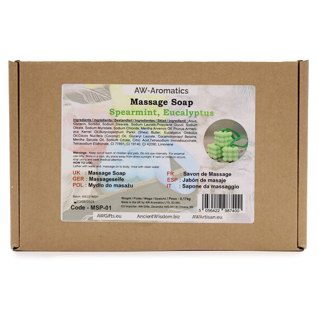 Jabones de Masaje - Hierbabuena y Eucalipto