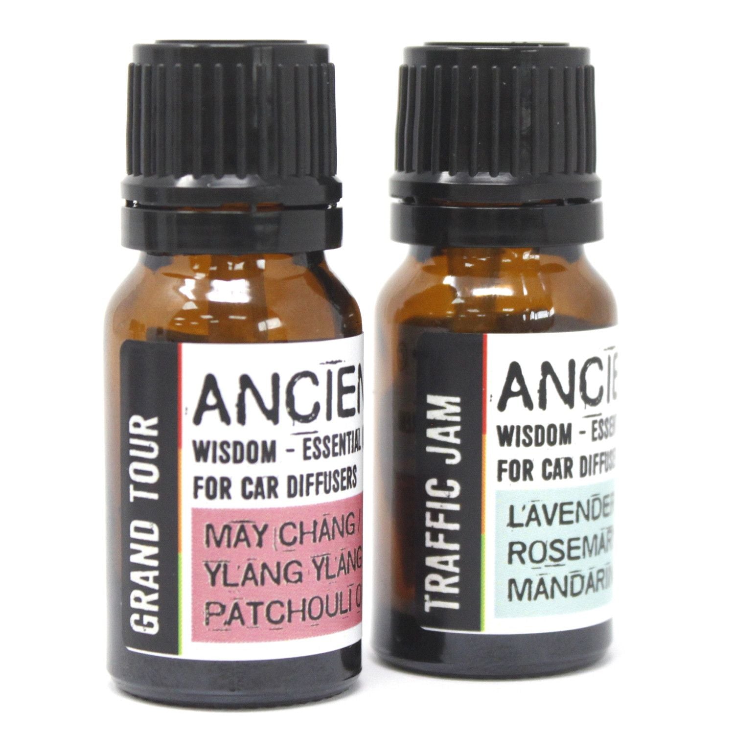10ml Aceite Esencial para difusor de coche- Tránsito lento