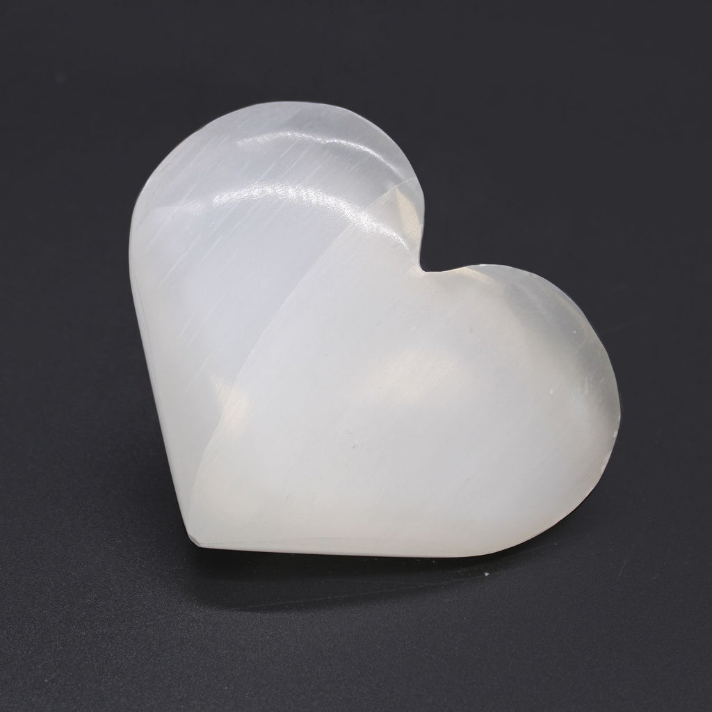 Corazón Selenita - 5-6 cm