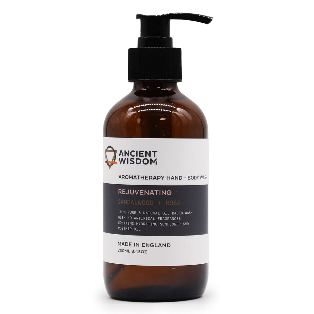 Sabonete para Mãos e Corpo de Sândalo e Rosa 250ml