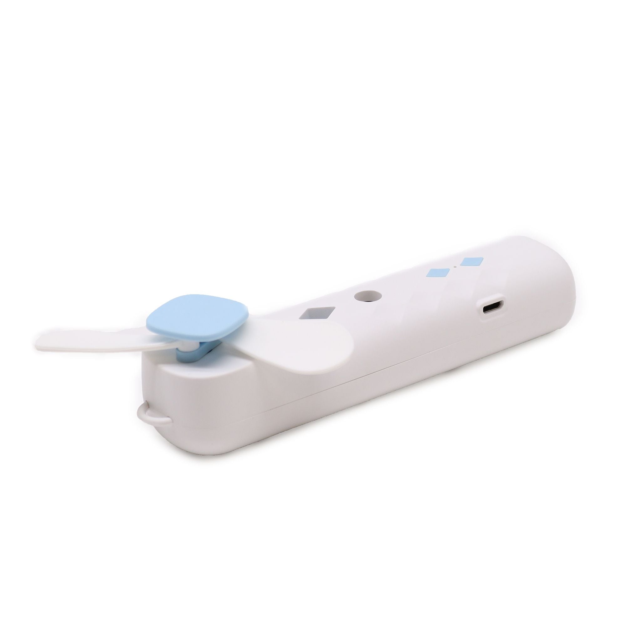 Ventilador y Pulverizador Facial Blanco - USB