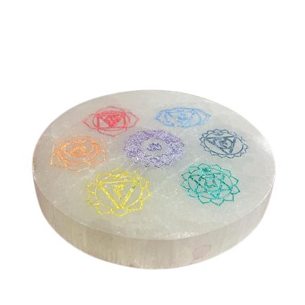 Prato de Carregamento Pequeno 8cm - Design Chakra - cor