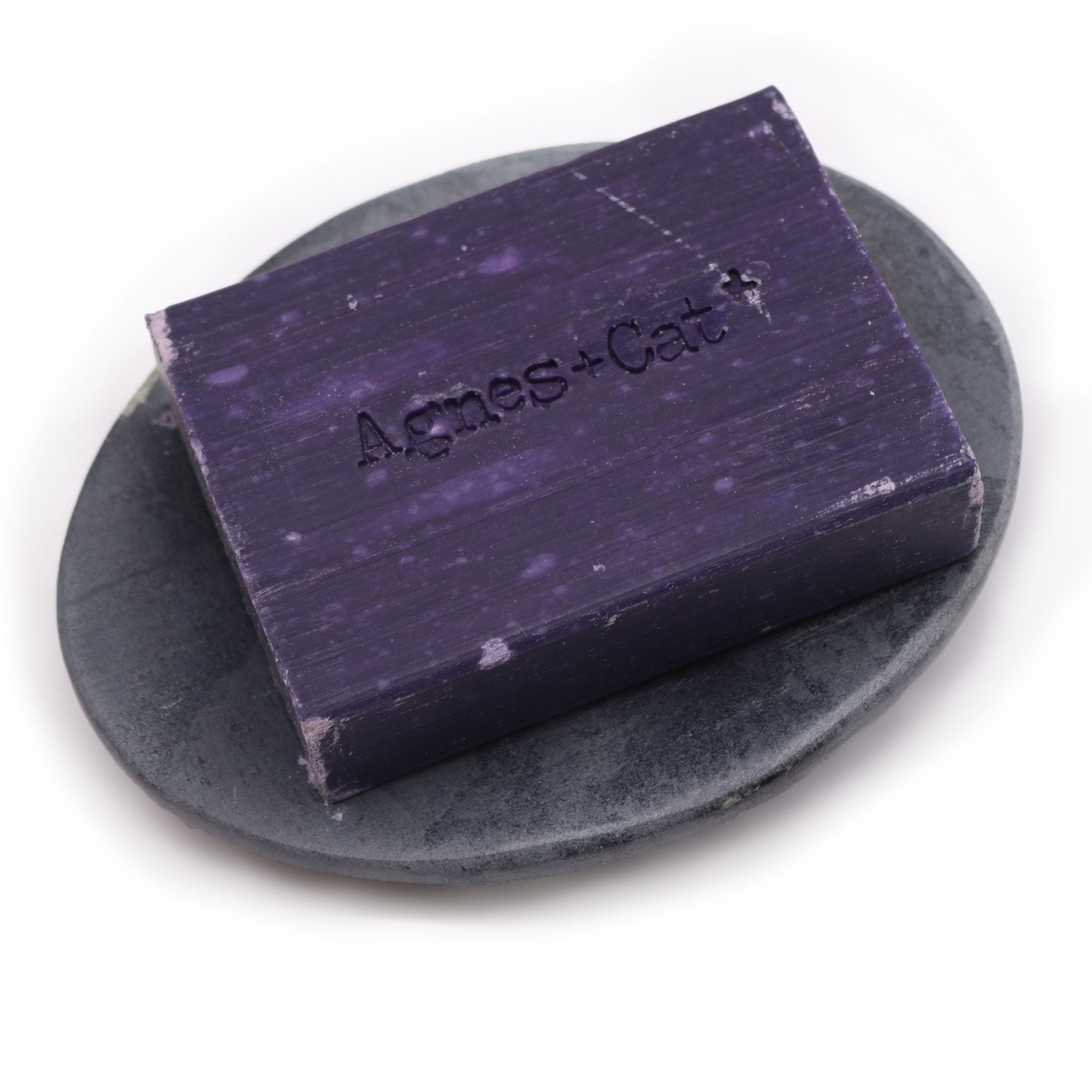 Jabonera de Esteatita Gris 10x12cm - Óvalo Clásico